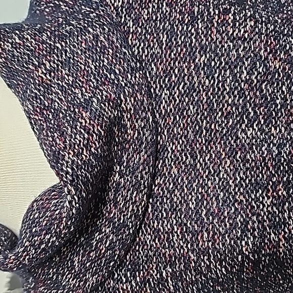 THE LIMETED, cowl neck sweater. Variegated‎ colors. Oversized small. - Picture 2 of 10
